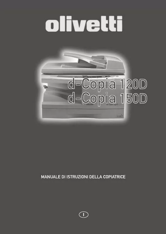 Mode d'emploi OLIVETTI D-COPIA 120D Y D-COPIA 150D