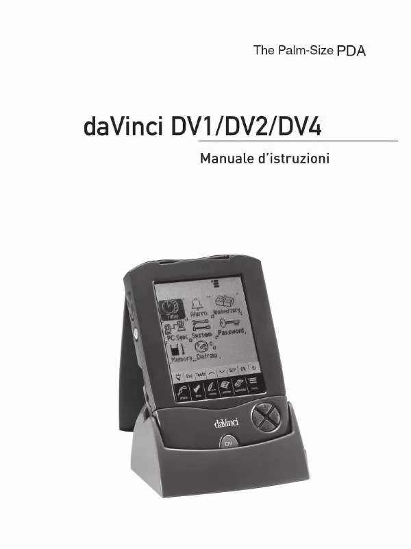 Mode d'emploi OLIVETTI DAVINCI DV1DV2DV4