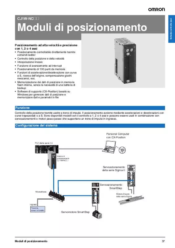 Mode d'emploi OMRON CJ1W-NC