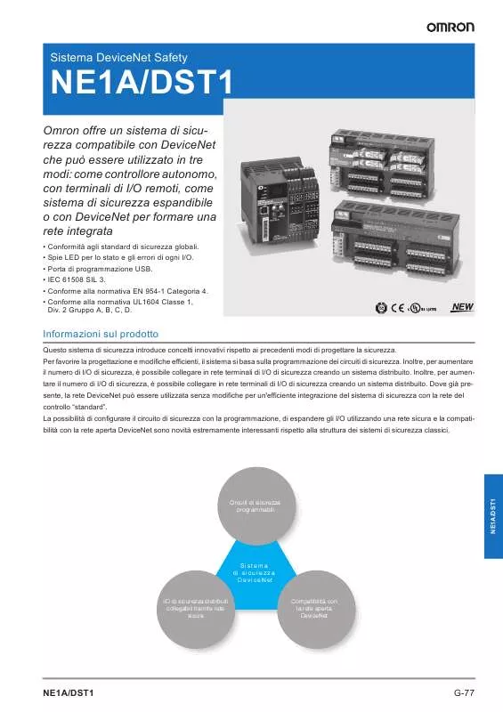 Mode d'emploi OMRON DST1