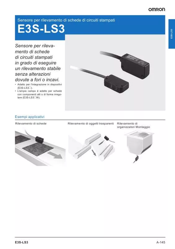 Mode d'emploi OMRON E3S-LS3