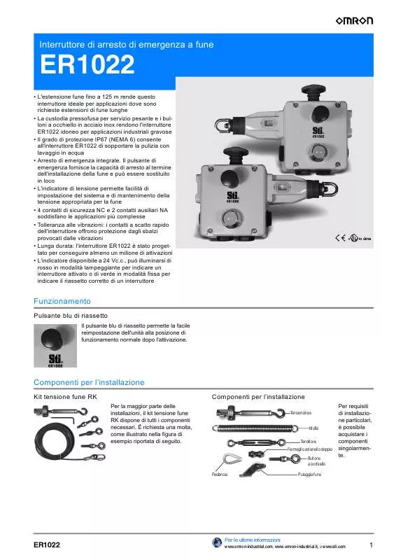 Mode d'emploi OMRON ER1022