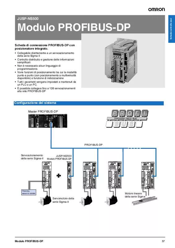 Mode d'emploi OMRON JUSP-NS500