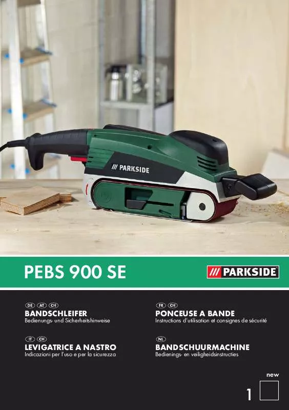 Mode d'emploi PARKSIDE KH 3020 BELT SANDER