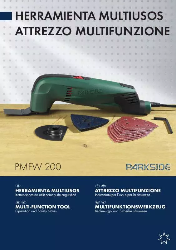 Mode d'emploi PARKSIDE KH 3027 MULTI-FUNCTION TOOL