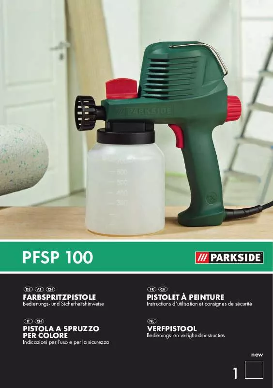 Mode d'emploi PARKSIDE KH 3031 PAINT SPRAY GUN