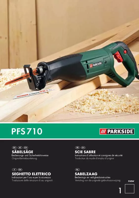 Mode d'emploi PARKSIDE KH 3052 SABRE SAW