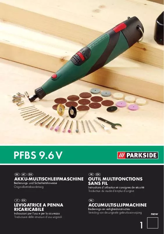 Mode d'emploi PARKSIDE KH 3125 CORDLESS MULTI-GRINDER