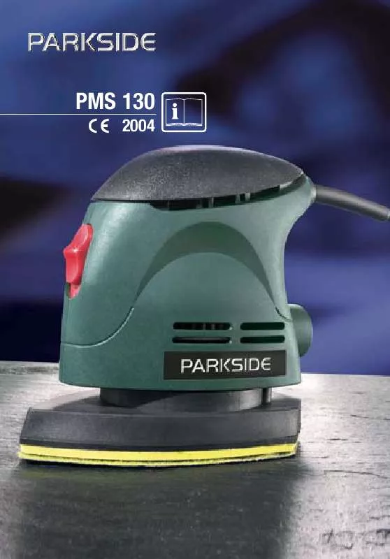 Mode d'emploi PARKSIDE KH 3135 PALM DETAIL SANDER