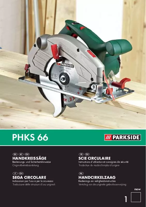 Mode d'emploi PARKSIDE PHKS 66