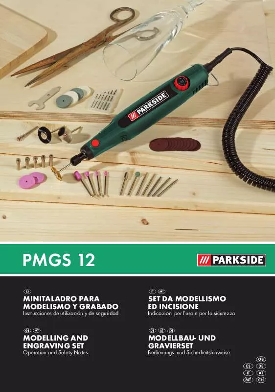 Mode d'emploi PARKSIDE PMGS 12