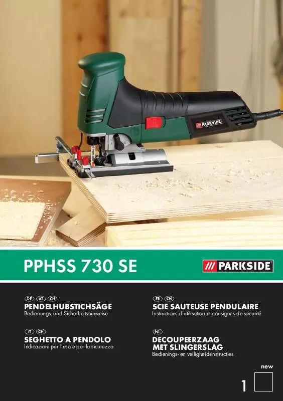 Mode d'emploi PARKSIDE PPHSS 730 SE