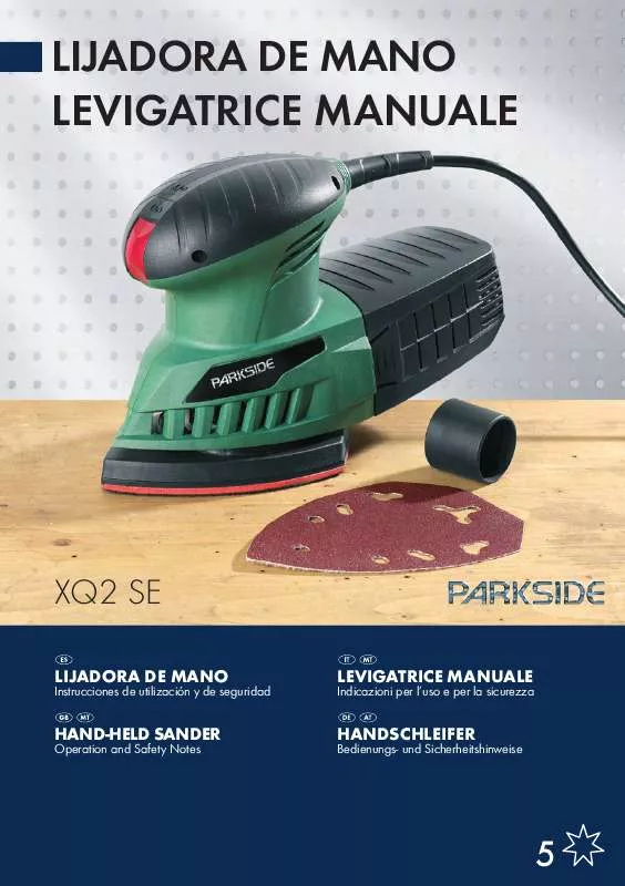 Mode d'emploi PARKSIDE XQ2 SE