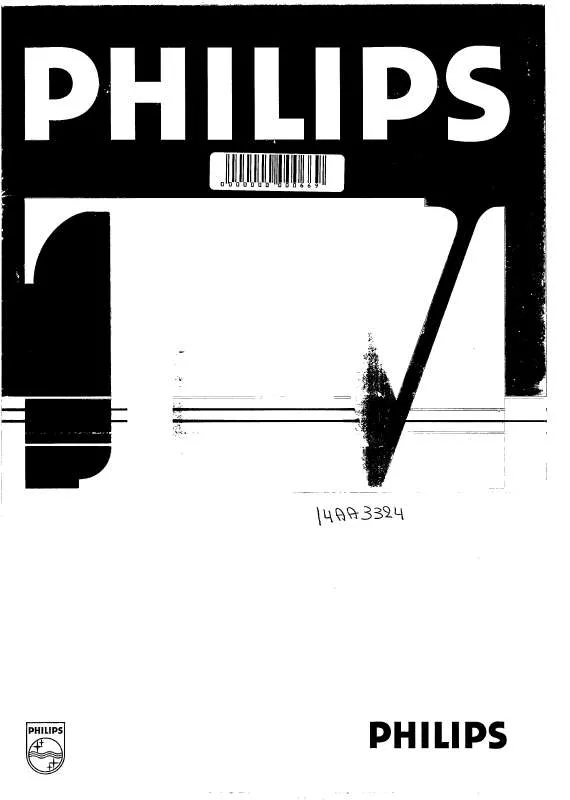 Mode d'emploi PHILIPS 14AA3324-08B