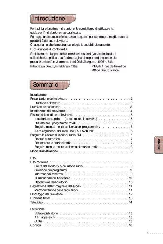 Mode d'emploi PHILIPS 14PT3685