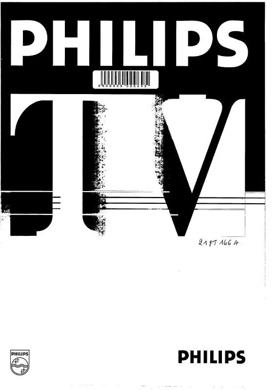 Mode d'emploi PHILIPS 21PT166A