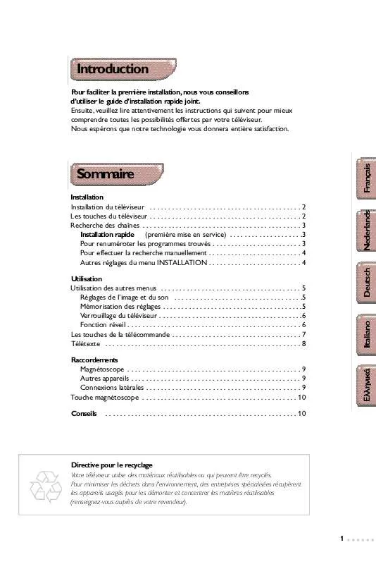 Mode d'emploi PHILIPS 21PT2265