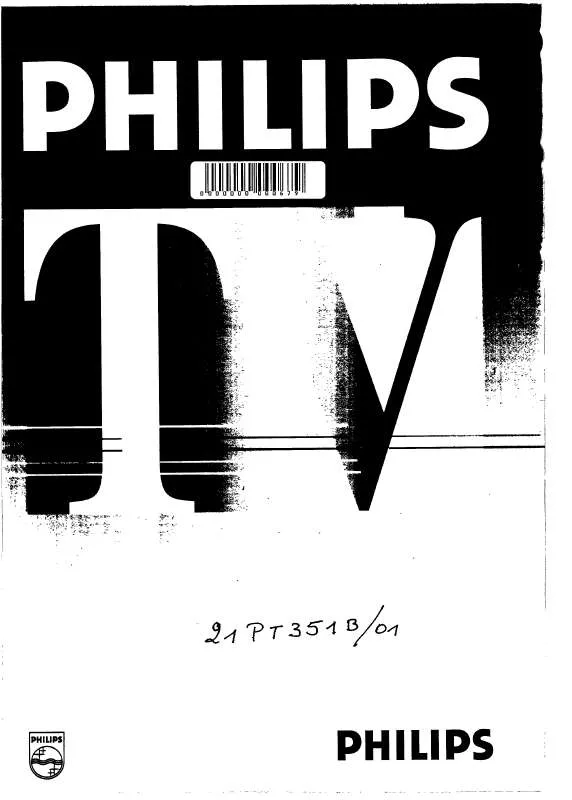 Mode d'emploi PHILIPS 21PT351B