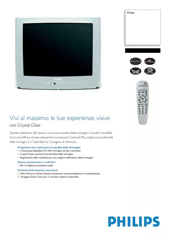 Mode d'emploi PHILIPS 28PT4418