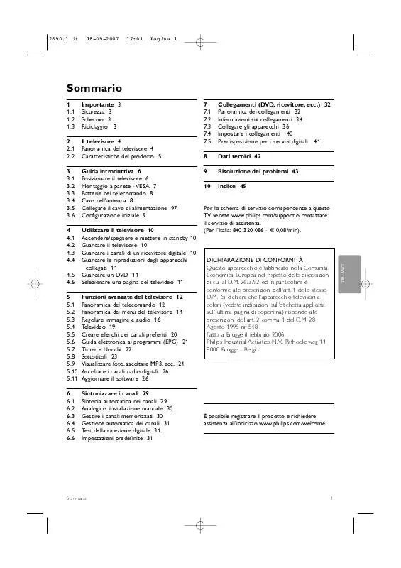 Mode d'emploi PHILIPS 32PFL7862D