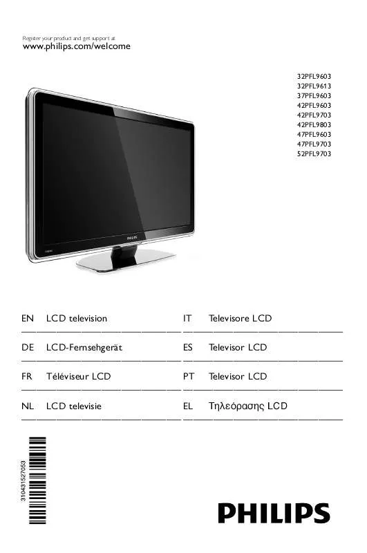 Mode d'emploi PHILIPS 32PFL9603D