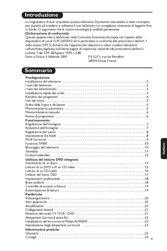 Mode d'emploi PHILIPS 32PW6826