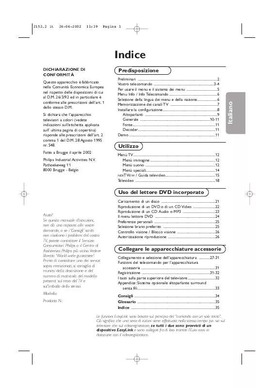 Mode d'emploi PHILIPS 32PW8907