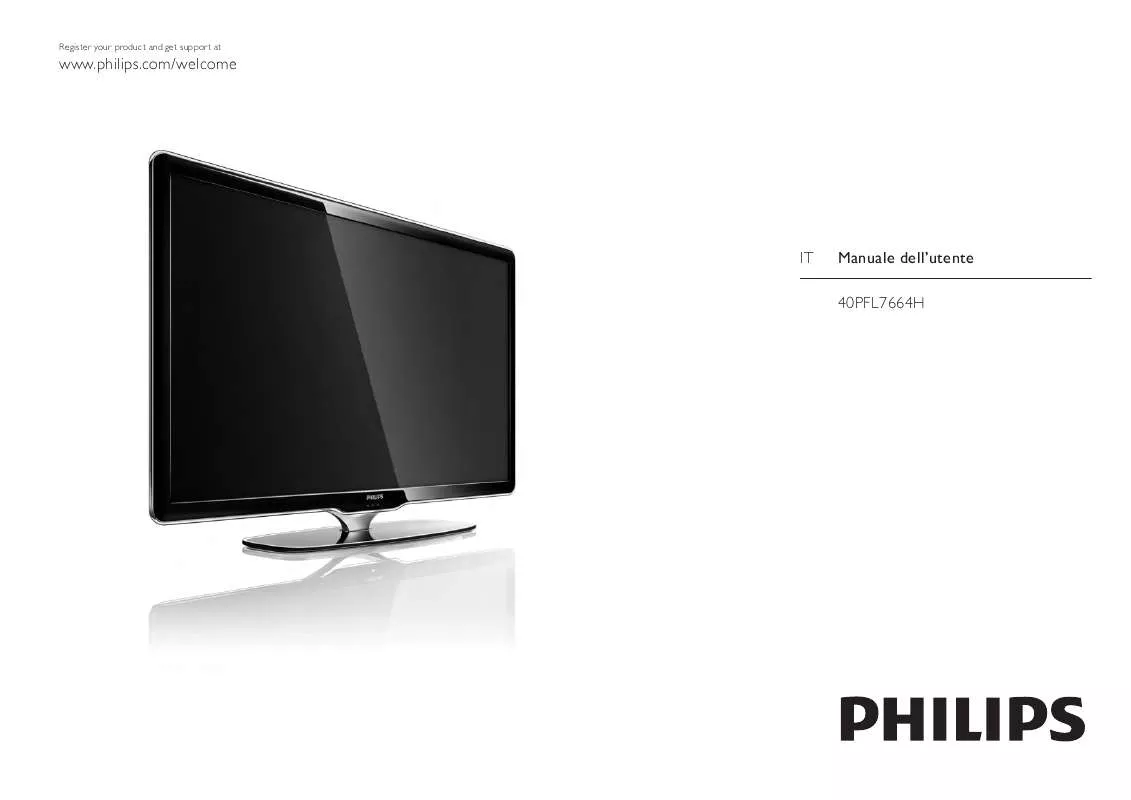 Mode d'emploi PHILIPS 40PFL7664H