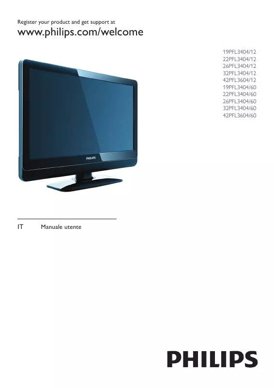 Mode d'emploi PHILIPS 42PFL3604