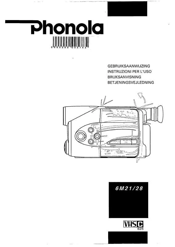 Mode d'emploi PHILIPS 6M21