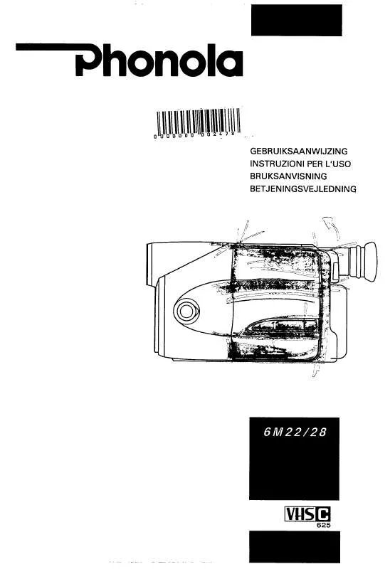 Mode d'emploi PHILIPS 6M22