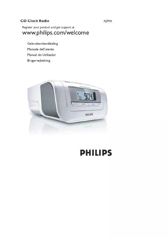 Mode d'emploi PHILIPS AJ3916