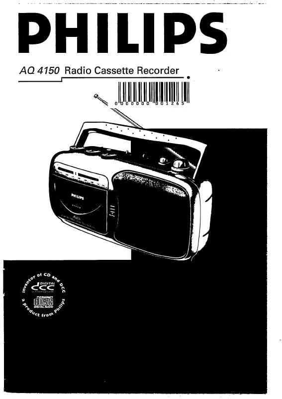 Mode d'emploi PHILIPS AQ4150-00M