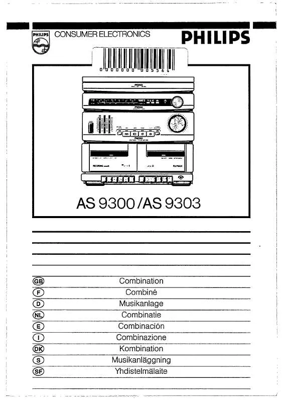 Mode d'emploi PHILIPS AS9303