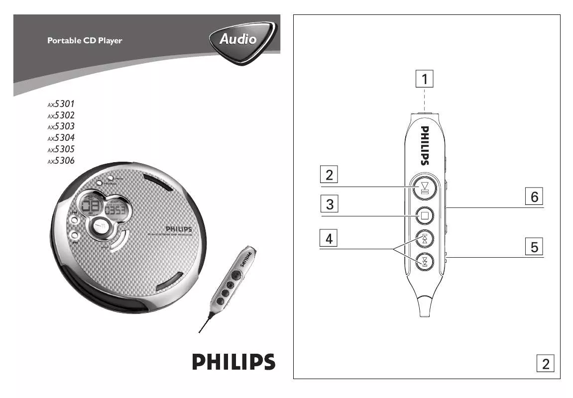 Mode d'emploi PHILIPS AX5303-00C