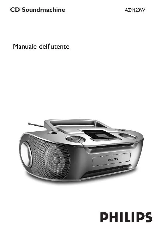 Mode d'emploi PHILIPS AZ1123W