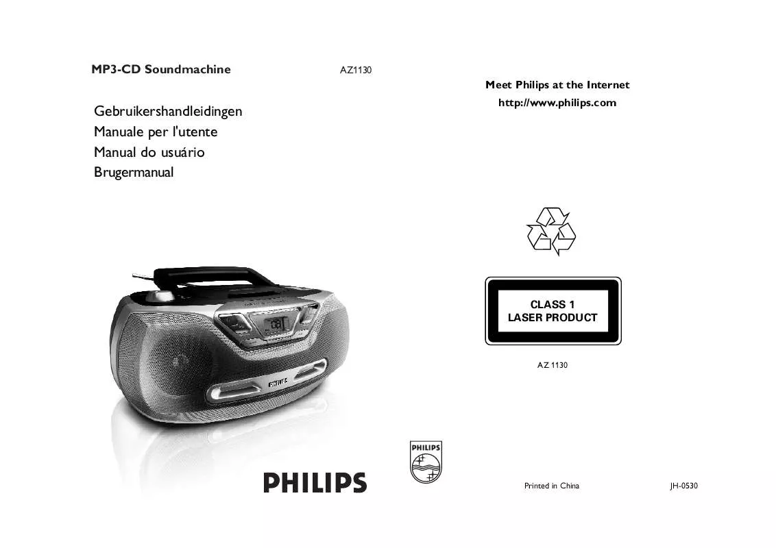 Mode d'emploi PHILIPS AZ1130