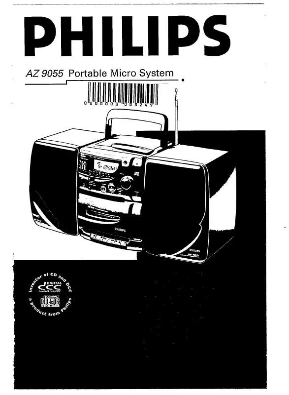 Mode d'emploi PHILIPS AZ9055