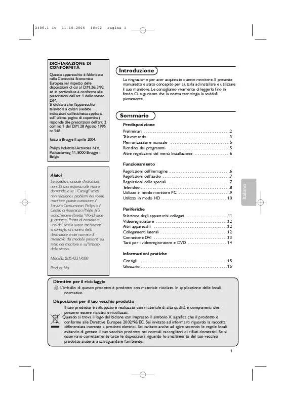 Mode d'emploi PHILIPS BDS4231R