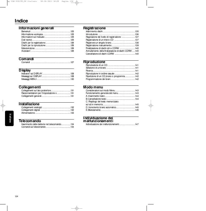 Mode d'emploi PHILIPS CDR602-00S