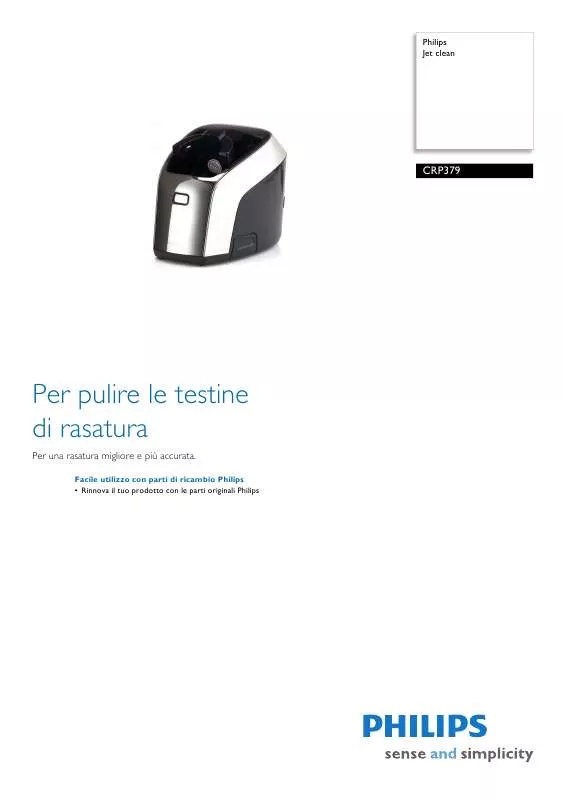 Mode d'emploi PHILIPS CRP379