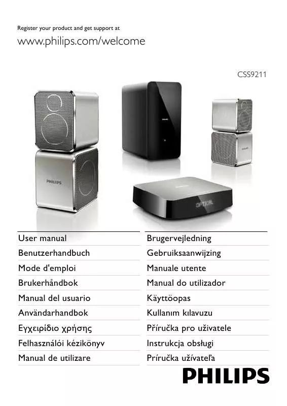 Mode d'emploi PHILIPS CSS9211