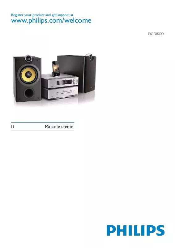 Mode d'emploi PHILIPS DCD8000