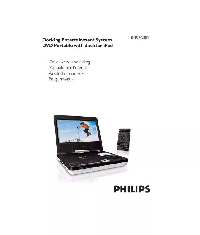 Mode d'emploi PHILIPS DCP750