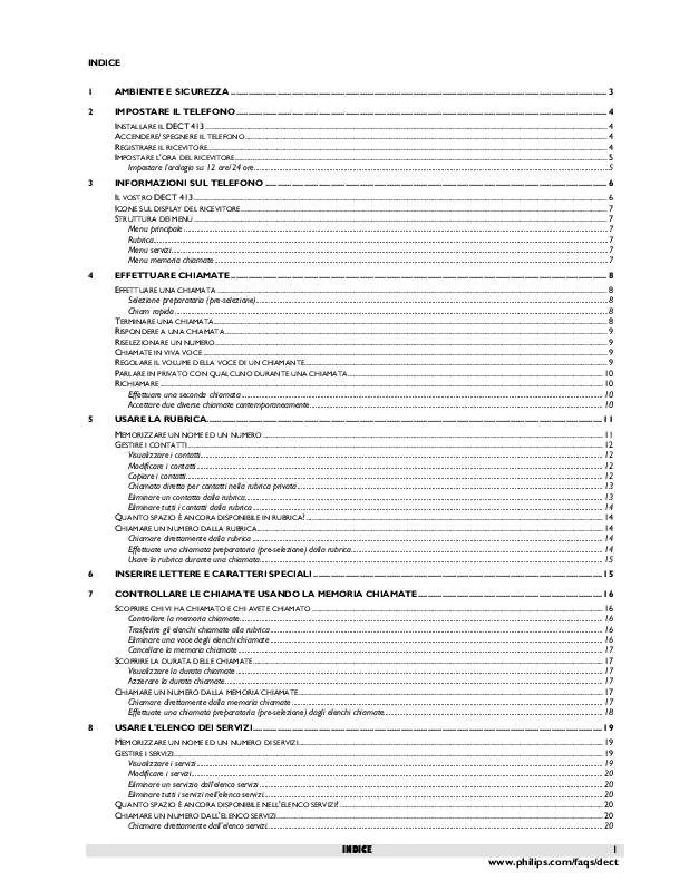 Mode d'emploi PHILIPS DECT4131S