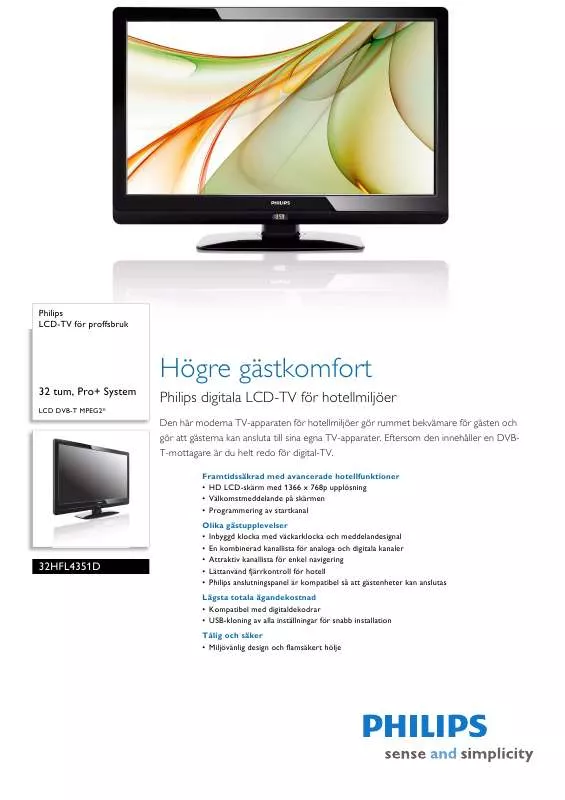 Mode d'emploi PHILIPS DLA91001H