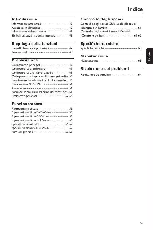 Mode d'emploi PHILIPS DVD623-001