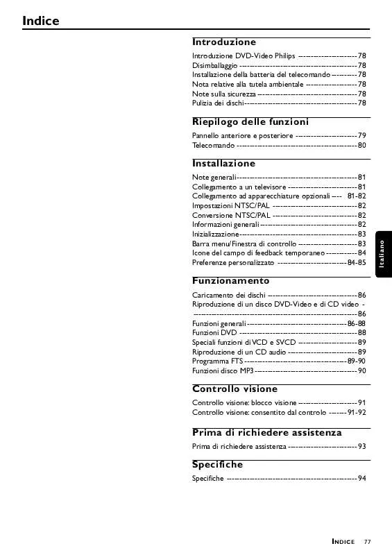 Mode d'emploi PHILIPS DVD712-001