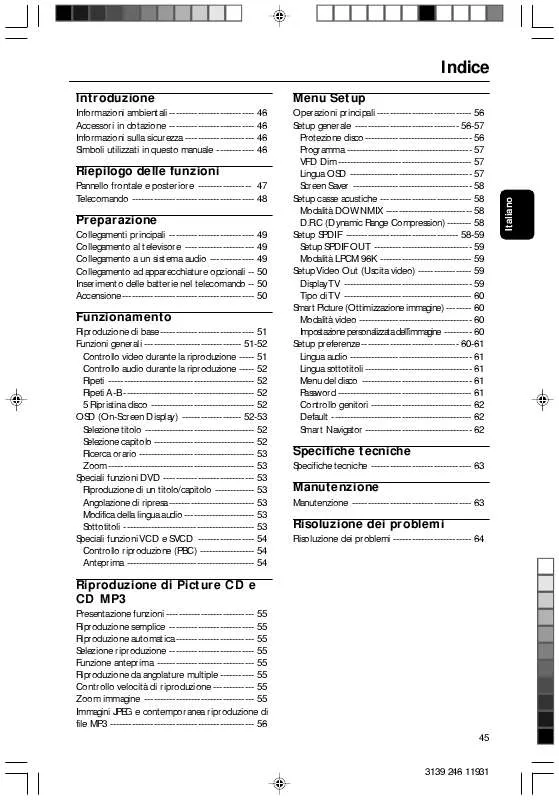 Mode d'emploi PHILIPS DVD733-021