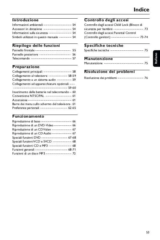 Mode d'emploi PHILIPS DVD743-001